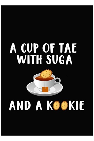 Universal Φλιτζάνι Τάε με ζάχαρη και μπισκότα. Επιτραπέζια Ξύλινη Διακοσμητικ...