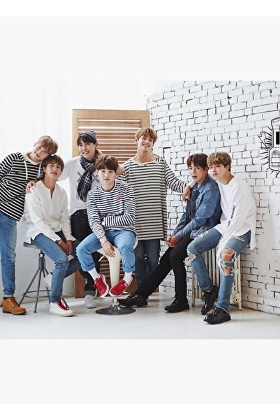 Universal Bangtan Boys Ot 7 Ξύλινη Αφίσα Τέχνης Διακοσμητική Κωδικός3091