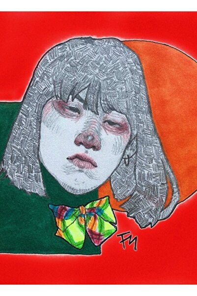 Universal Poster decorativ din lemn Yoonji Kod5632