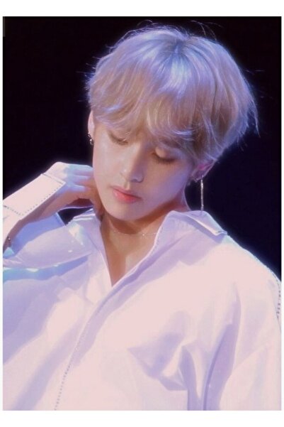 Universal Poster decorativ din lemn Taehyung 90's Heart Painting Cod1974