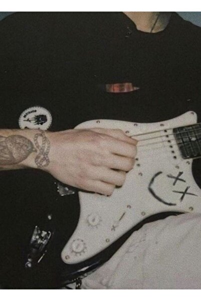 Universal Διακοσμητική ξύλινη αφίσα με σχέδιο κιθάρας Louis Tomlinson Κωδικός...