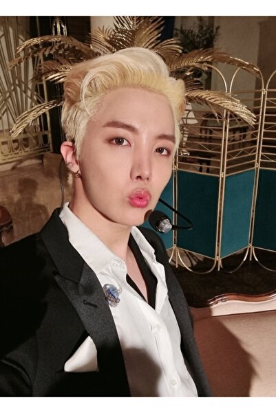 Universal Jhope Butter Perfect Selfie Ξύλινη Διακοσμητική Αφίσα Κωδικός1026