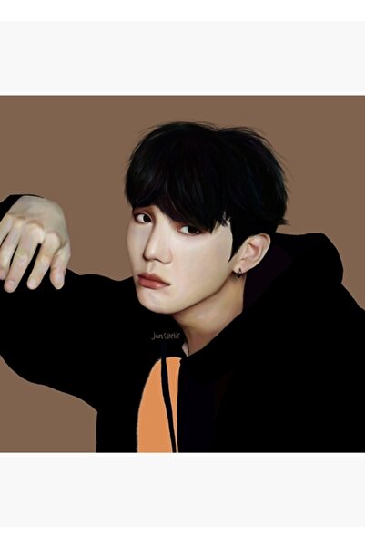 Universal Yoongi - Απλή Ξύλινη Αφίσα Ζωγραφικής Διακοσμητική Κωδικός3898