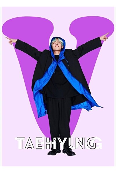 Universal Taehyung Slikanje Drveni Poster Dekorativni Kod5322