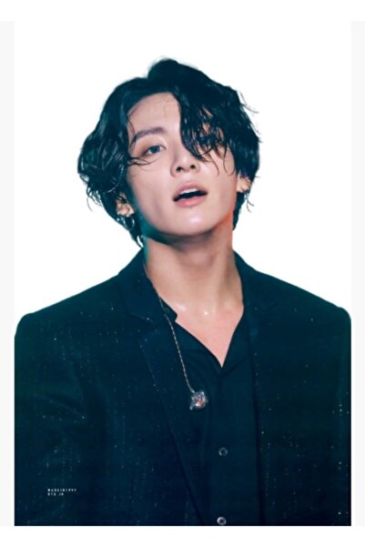 Universal Τζουνγκκούκ |   Ξύλινη Αφίσα Ζωγραφικής με Μακριά Μαλλιά Διακοσμητι...