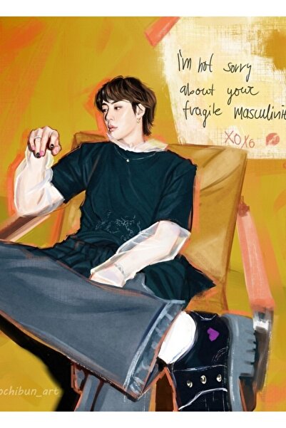 Universal Seokjin Butter Period Table Poster decorativ din lemn Cod1989