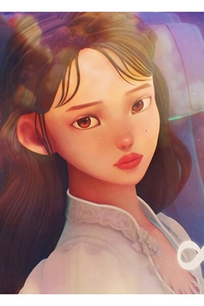 Universal Iu X Suga Ξύλινη Διακοσμητική Αφίσα Τραπεζιού Κωδ.4879