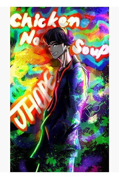 Universal Σούπα με νουντλς κοτόπουλου - Διακοσμητική αφίσα από ξύλο Neon Jhop...