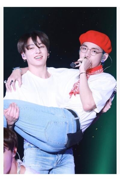 Universal Διακοσμητική ξύλινη αφίσα Anpanman Taekook με εκτύπωση, Κωδικός3336