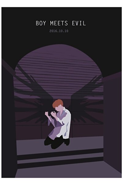 Universal Copilul întâlnește răul Tablou Poster din lemn Decorativ Cod2012