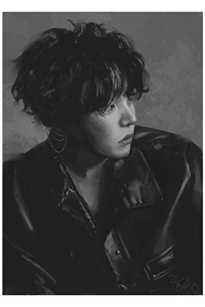 Universal J-hope Ξύλινη Διακοσμητική Αφίσα Τραπεζιού Κωδικός5650