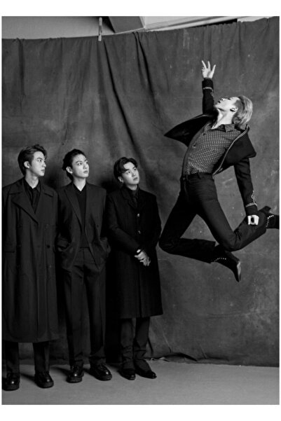 Universal Γιουντζινκκούκ Φτ. Τζίμιν Ξύλινη Αφίσα Τέχνης Διακοσμητική Κωδικός2288