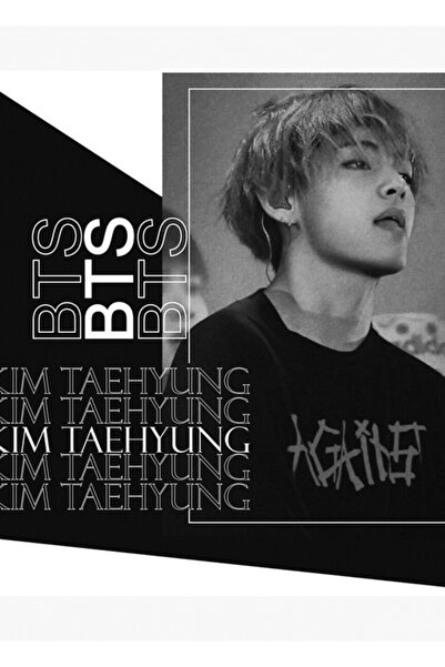 Universal Kim Taehyung / I'm Bad Boy V Ξύλινη Διακοσμητική Αφίσα Κωδικός1282