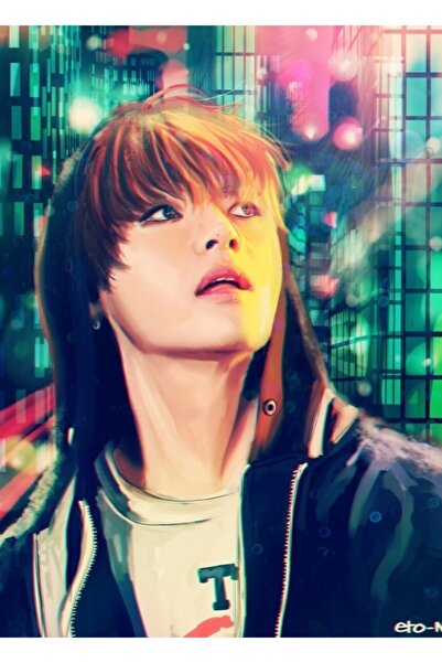 Universal Tae City Landscape Painting Wooden Poster Decorative Code2667