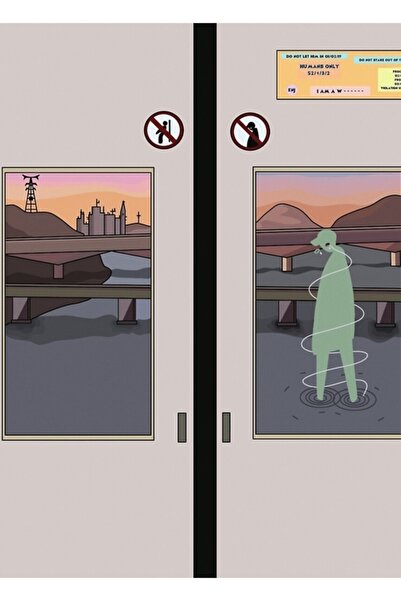 Universal Tablou pe mare Poster din lemn decorativ Cod5402