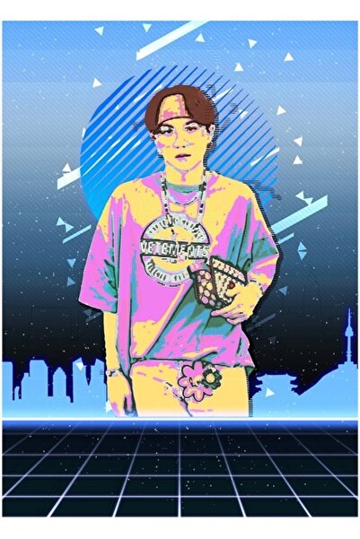 Universal Poster cu urări din sezonul anilor '80 (suga) Tablou Poster din lem...