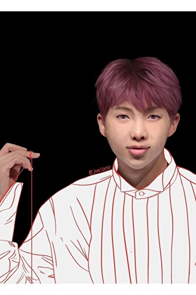 Universal Namjoon - Πίνακας Ζωής του Πάρτι, Ξύλινη Διακοσμητική Αφίσα, Κωδικό...