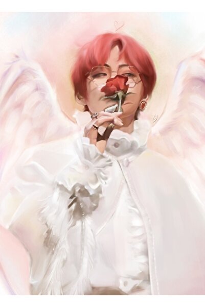 Universal Ταεχιούνγκ Ξύλινη Αφίσα με Τριαντάφυλλα Διακοσμητική Κωδικός3824