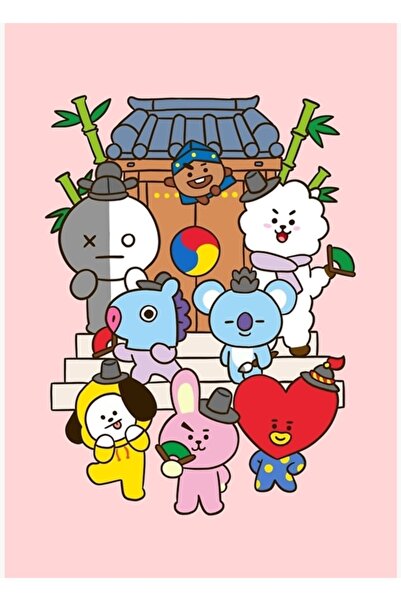 Universal Poster decorativ din lemn Seul Tablo Cod5829