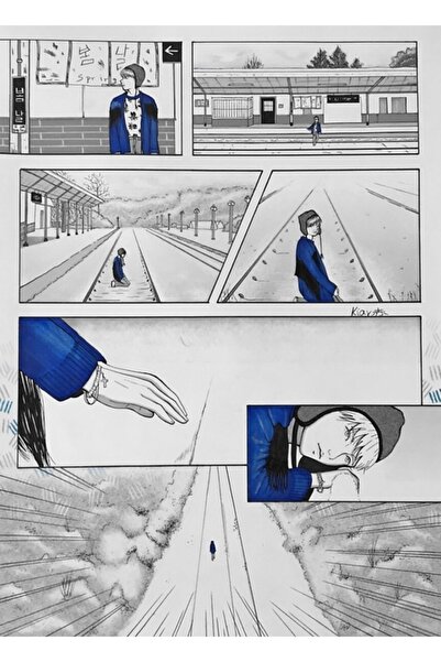 Universal Tablou Manga Ziua Primăverii Poster din lemn decorativ Cod3332