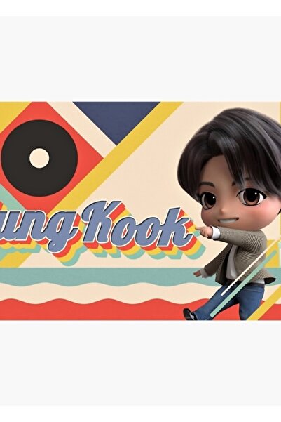 Universal Tinytan Dinamit (jungkook) Ξύλινη Αφίσα Τέχνης Διακοσμητική Κωδικός...