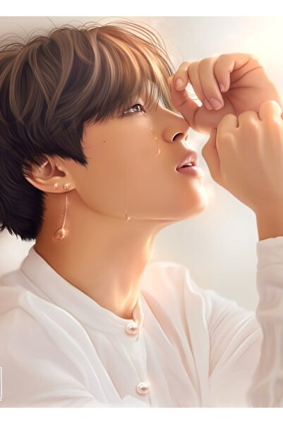 Universal Κλαίει γιατί στα ηλιακά μάτια του ζωγραφικής τέχνης Ξύλινη αφίσα δι...