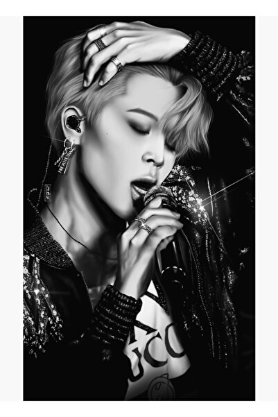 Universal Jimin [190112] Ξύλινη Διακοσμητική Αφίσα Πίνακα Κωδικός3854