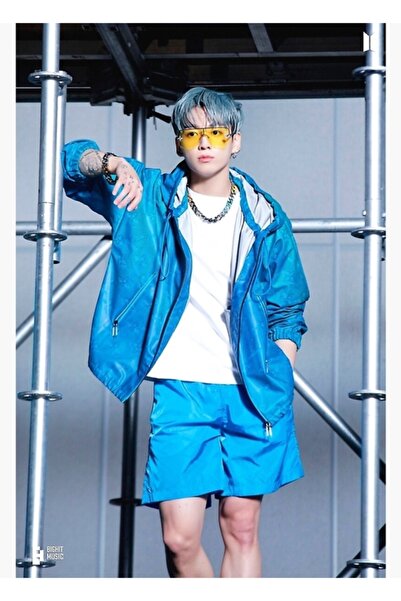 Universal Jungkook Gq Dergisi Fotoğraf Çekimi 2022 Tablo Ahşap Poster Dekorat...