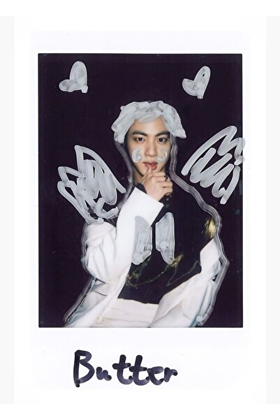 Universal Jın Butter Polaroid Ξύλινη Διακοσμητική Αφίσα Ζωγραφικής Κωδικός2422