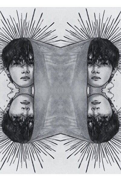 Universal Zeul Soarelui / Tablou Taehyung Poster decorativ din lemn Cod1582