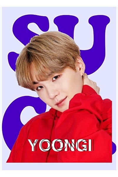 Universal Poster decorativ din lemn Yoongi Tablo Cod5660