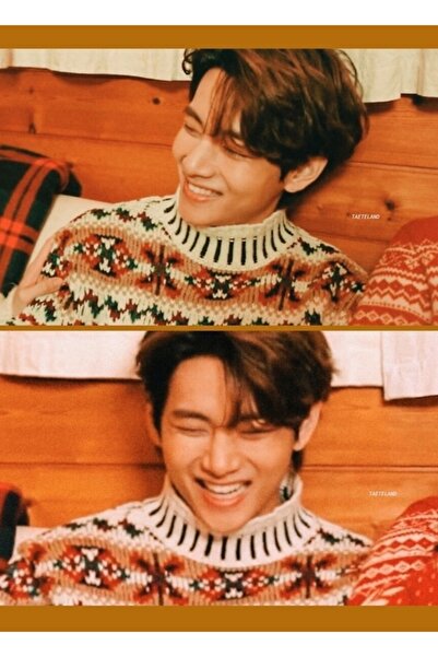 Universal Taehyung Kazak Tablou Estetică Aeriană Poster din Lemn Decorativ Co...