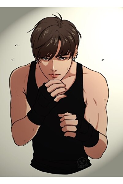 Universal Jungkook - Ξύλινη Διακοσμητική Αφίσα Τραπεζογραφίας Fighter Κωδικός...