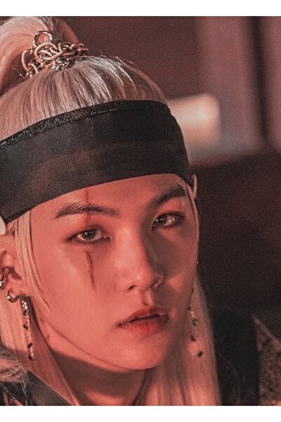 Universal Poster decorativ din lemn Yoongi / Suga Cod4118