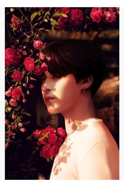 Universal „Am devenit floarea ta, când m-așa căuta.” Tablou Poster din lemn d...