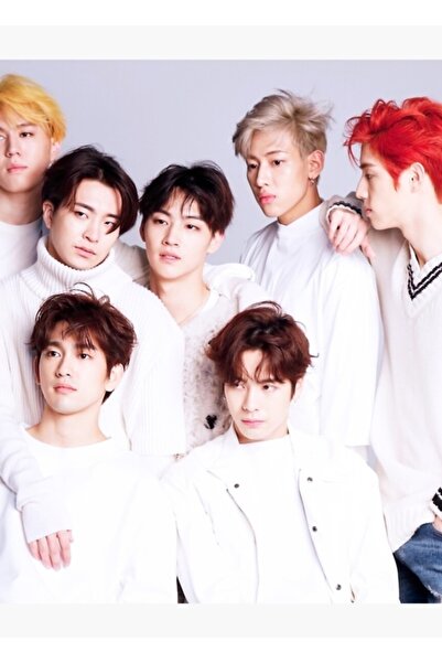 Universal Got7 Ξύλινη Αφίσα Τέχνης Διακοσμητική Κωδικός5842