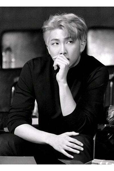 Universal Tablou decorativ din lemn Kim Namjoon, Poster, Cod4509