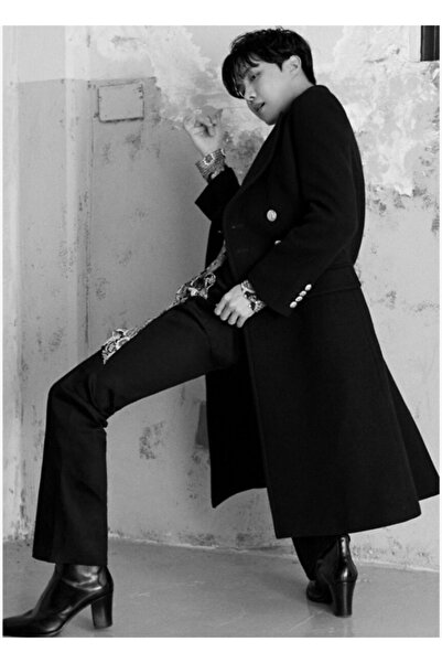 Universal Poster decorativ din lemn Hoseok Tablo Cod5599