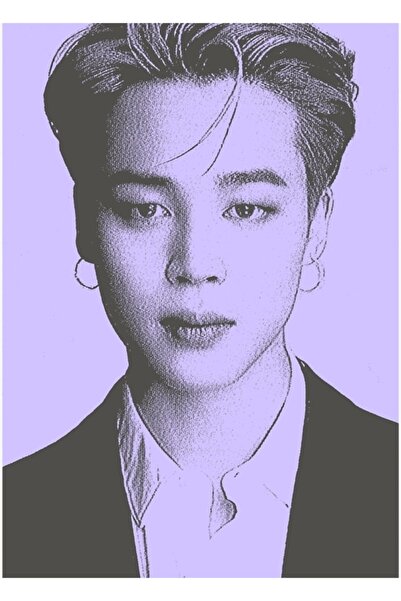 Universal Poster în două tonuri [jimin] Poster decorativ din lemn Cod1701