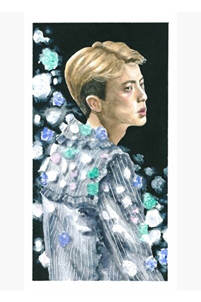 Universal Seokjin 'epiphany' Tablou cu imprimare artistică Poster din lemn de...