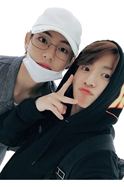 Universal Taekook / Vkook Selca 171008 Ξύλινη Αφίσα Τραπεζιού Διακοσμητική Κω...