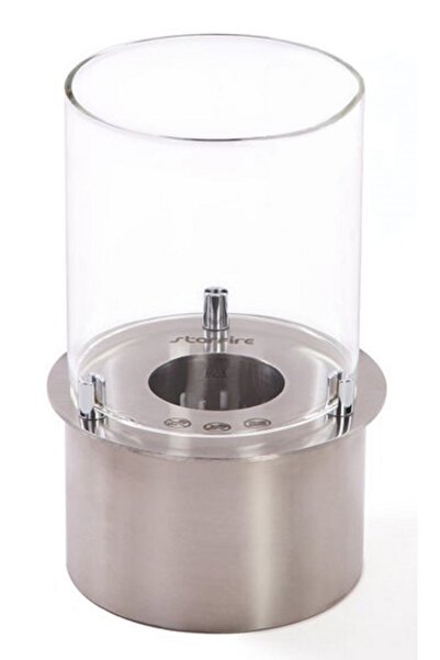Starfire Yuvarlak Burner Camlı Bioethanol Şömine 17 Cm