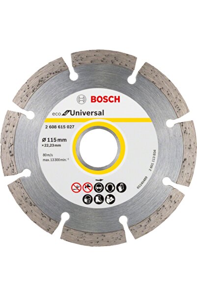 Bosch - Ekonomik Seri Genel Yapı Malzemeleri Için Elmas Kesme Diski 115 Mm