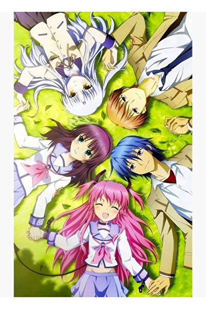 Universal Angel, Otonashi, Yurippe, Yui și Hinata - Angel Beats! Tablou decor...