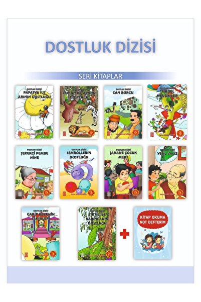 Ata Yayıncılık Ata 2.sınıflar Için Dostluk Dizisi + Kitap Okuma Not Defteri