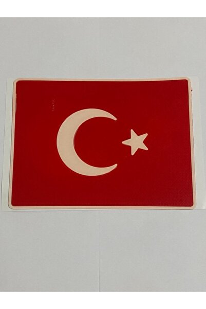 Universal Türk Bayrağı Kaydırmaz Ped