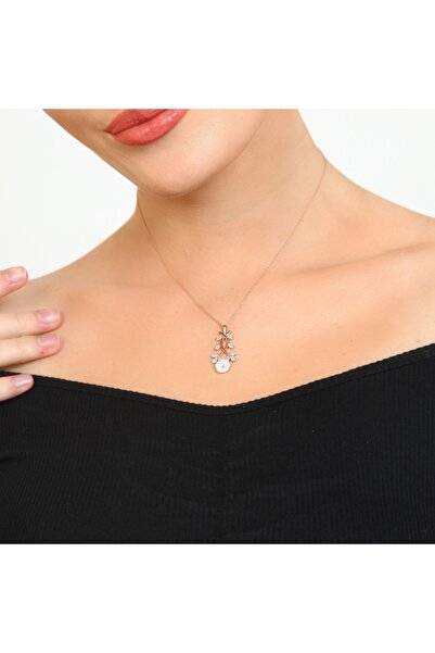 LOTUS JW Papatya Kolye  925 Ayar Gümüş Kolye