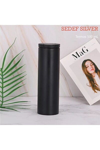 HEPBİMODA Çift Katman Paslanmaz Çelik 500 Ml Çay Kahve Kamp Ofis Araç Termos ...