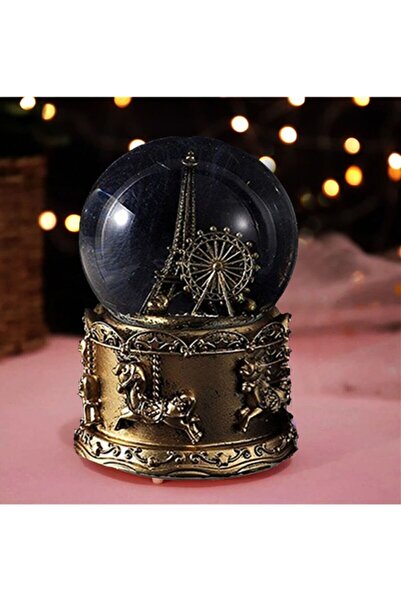 HEPBİMODA Büyük Boy 3d Unicorn Eyfel Kulesi Işıklı Müzikli Otomatik Püskürtme...