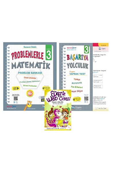 Üçgen Yayıncılık Üçgen 3.sınıf Problemlerle Matematik + Başarıya Yolculuk